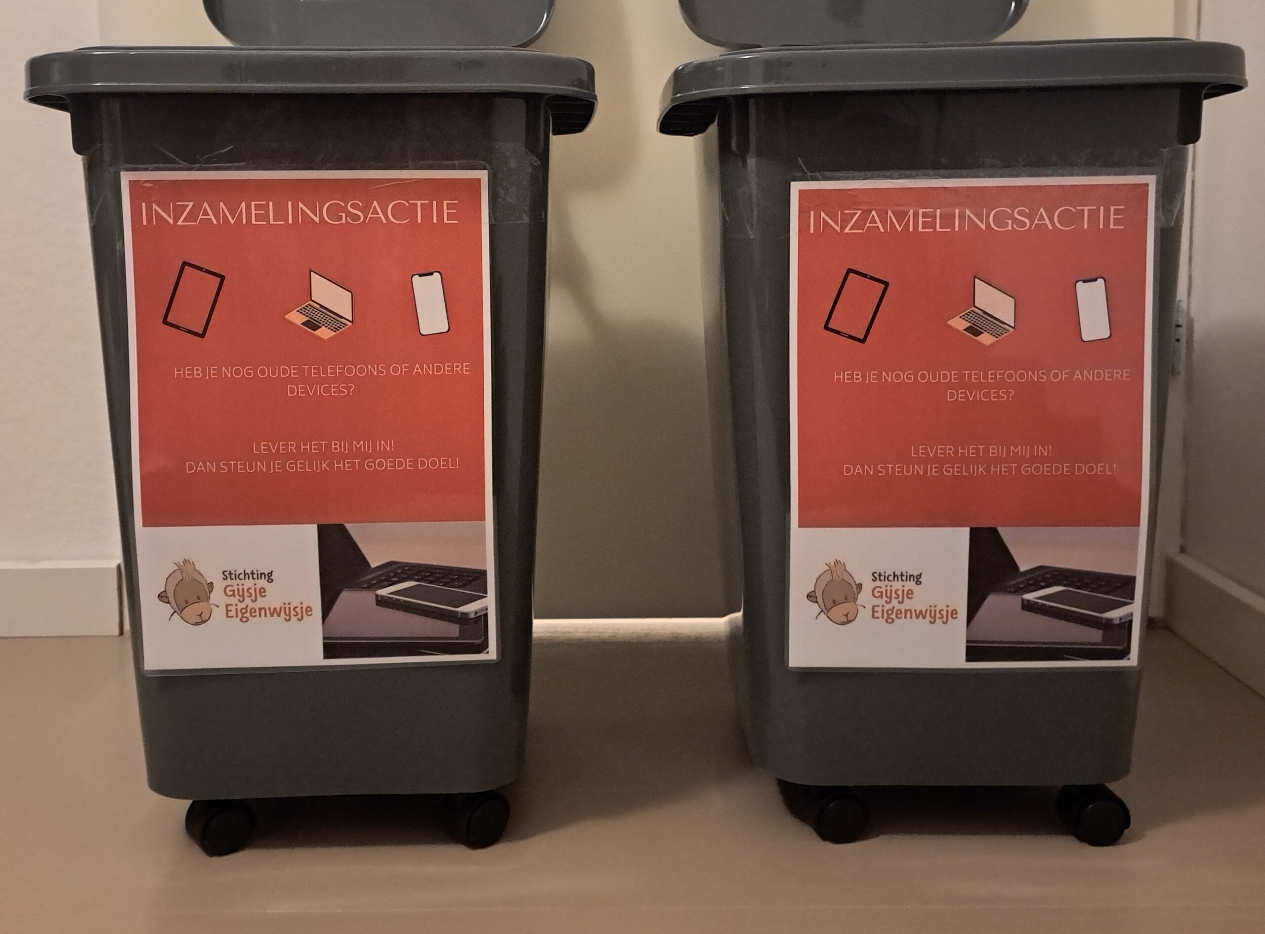 10-jarige Jake zamelt oude devices in voor ‘Gijsje Eigenwijsje’